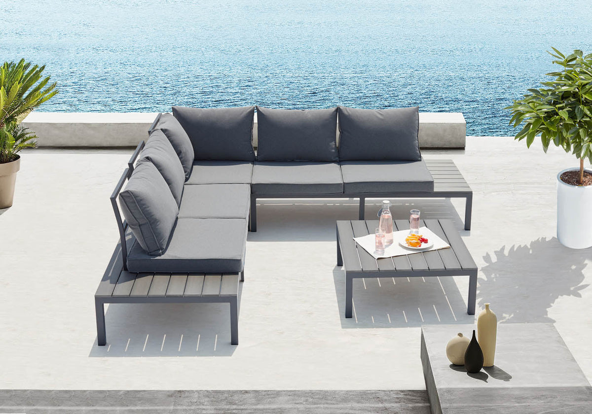 Salon de jardin  aluminium