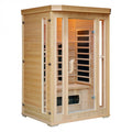 Cabine de sauna luxe infrarouge 2 places LOFOTEN