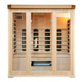 Cabine de sauna luxe infrarouge 4/5 places LOFOTEN