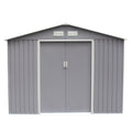 undefined Abri de jardin 7,06 m² en acier gris