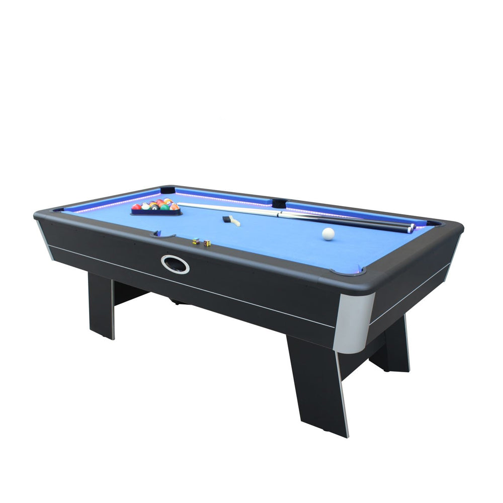 undefined Billard américain avec LED et accessoires inclus