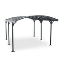 Carport en aluminium 4,3 x 3 m ZELARO