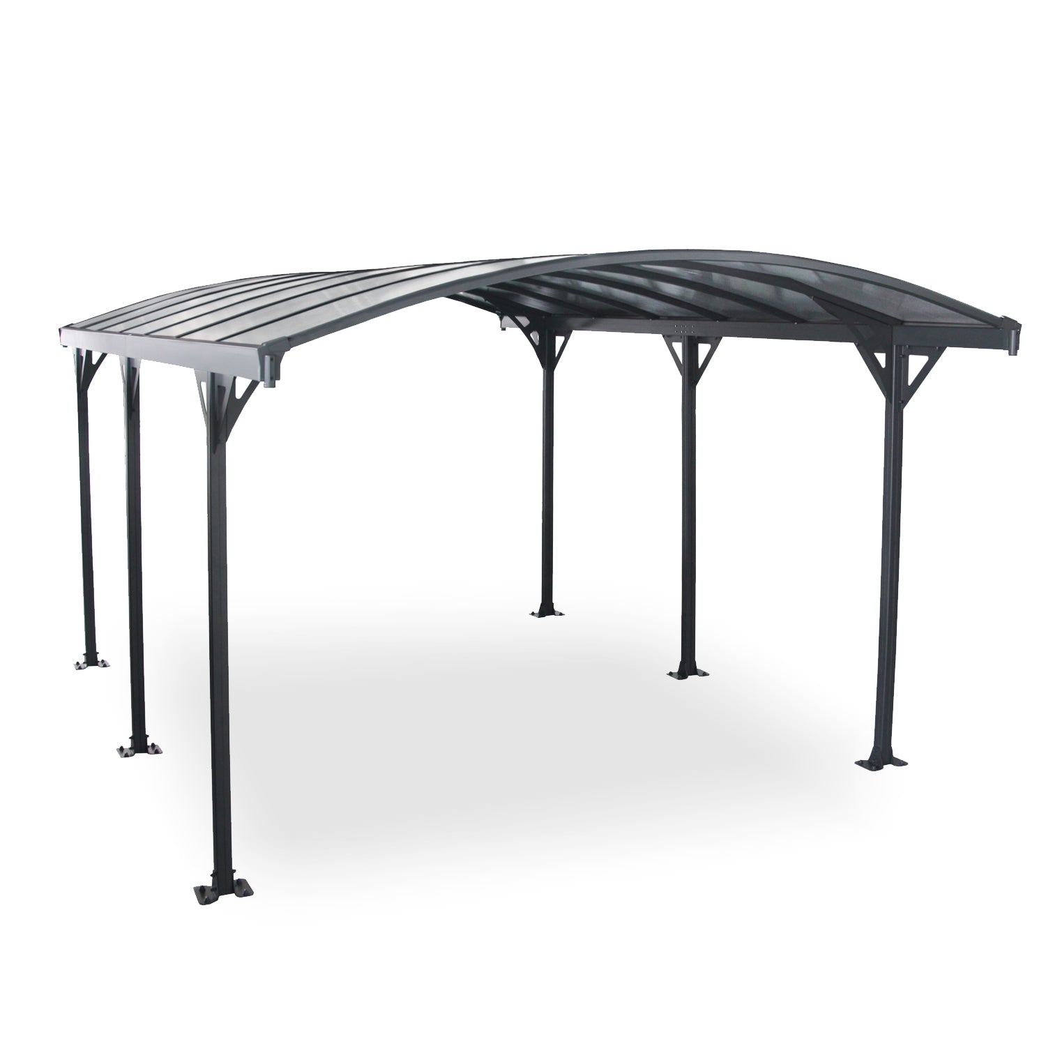 Carport en aluminium 5,8 x 3 m ZELARO