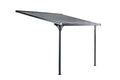Tonnelle murale 9,56 m² en aluminium RAICES