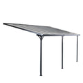 Tonnelle murale 15,15 m² en aluminium RAICES