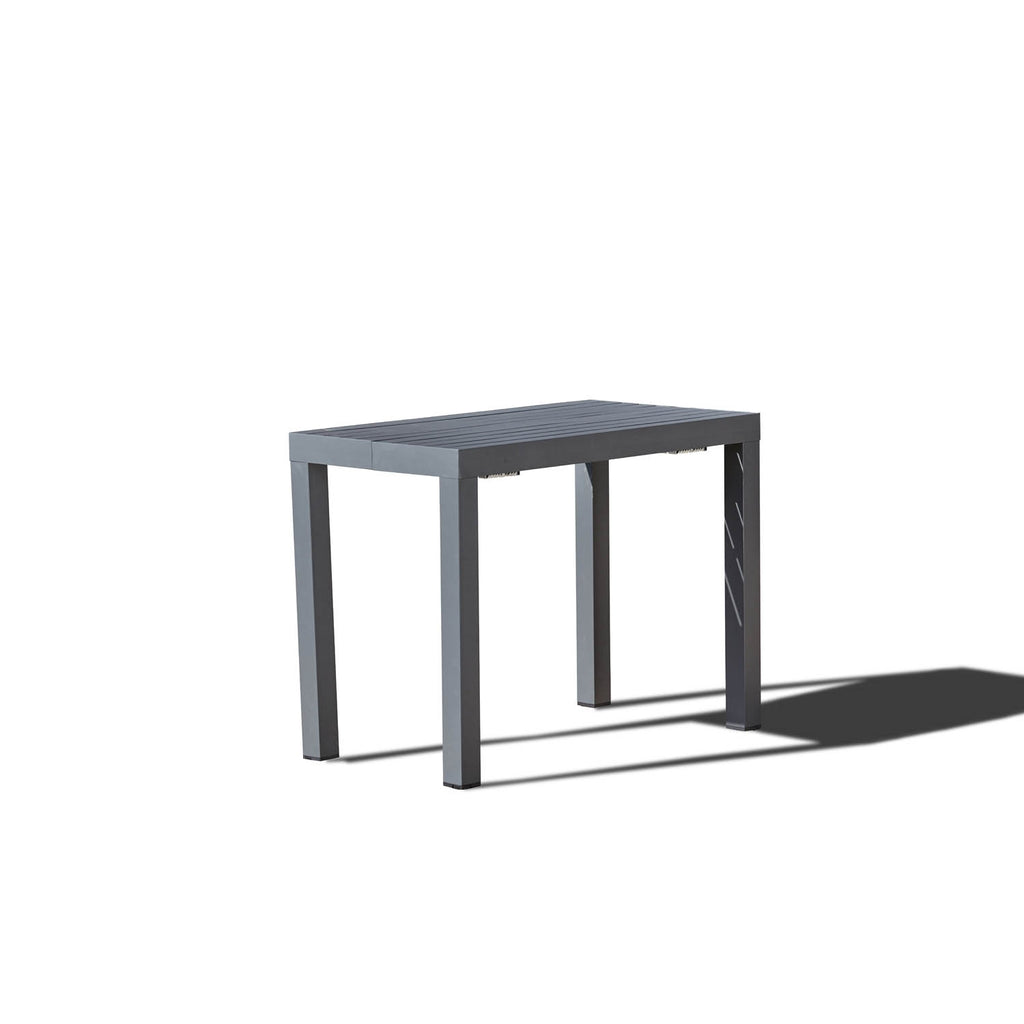 Console extensible 2 à 12 places en aluminium RAVELO