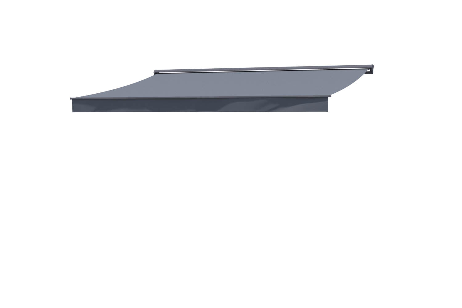 undefined Store banne 4 x 3 m gris