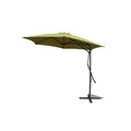 Parasol vert droit rond 2,94 x 2,94 m OITIS