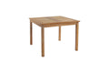 Table de jardin carrée Teck MARC
