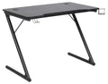 Bureau de gaming noir en composite bois GAMER