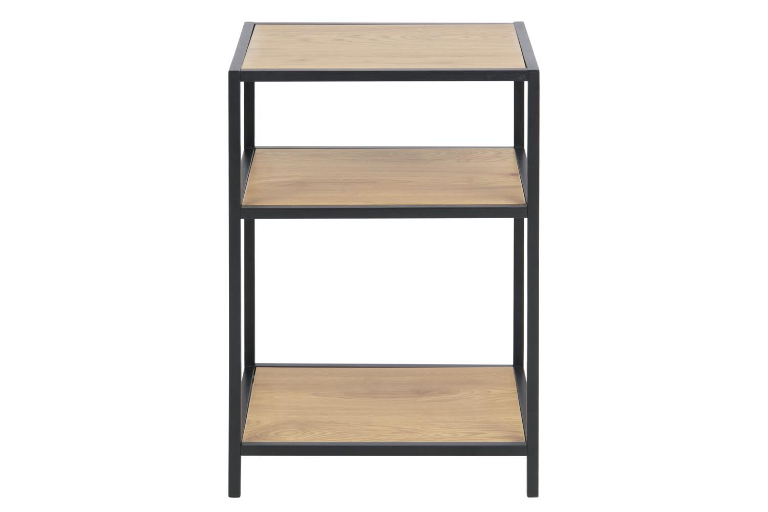 undefined Table chevet avec étagères