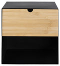 Table de chevet suspendue noire VENUS