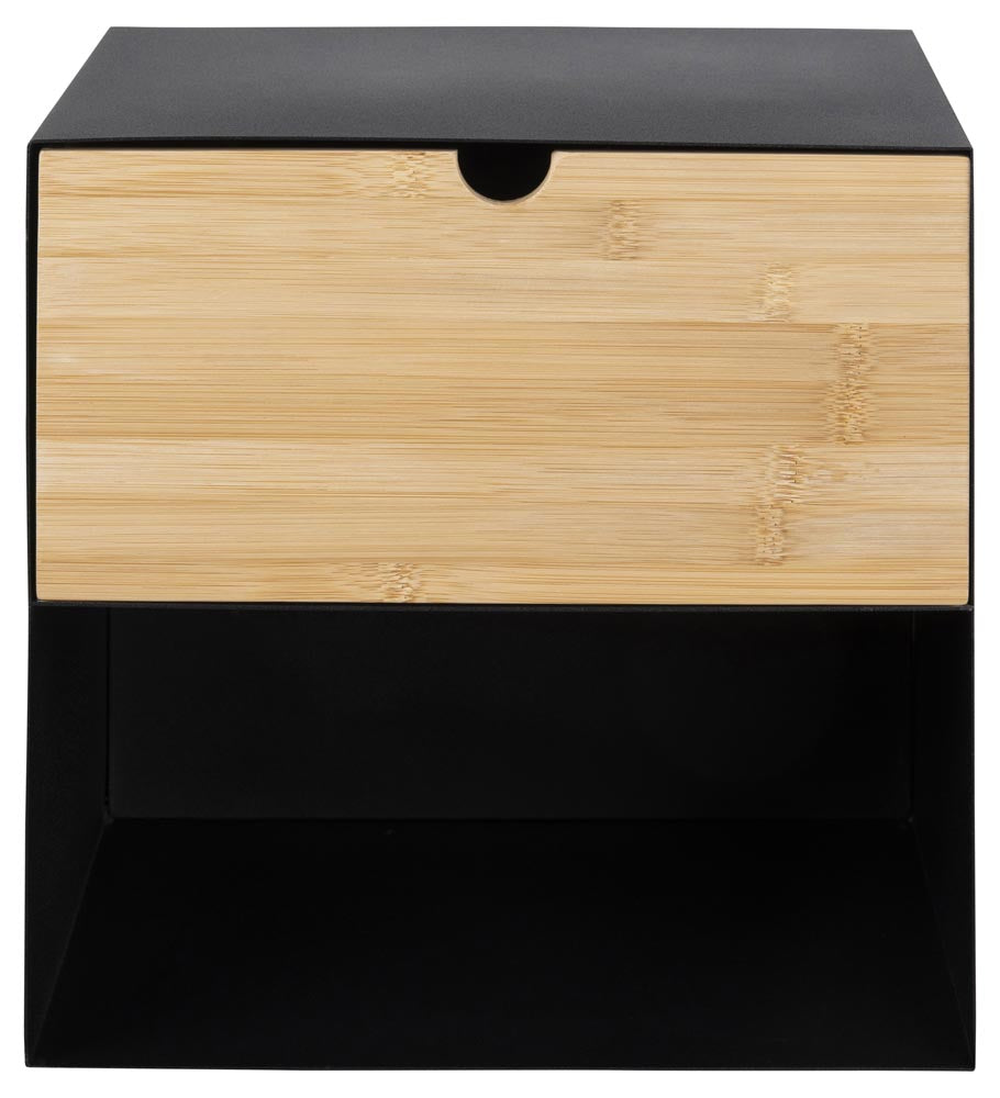 Table de chevet suspendue noire VENUS