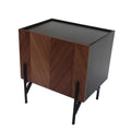 Meuble d'appoint vintage avec placard FENIX