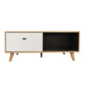 Table basse avec tiroir en bois naturel HARITZ