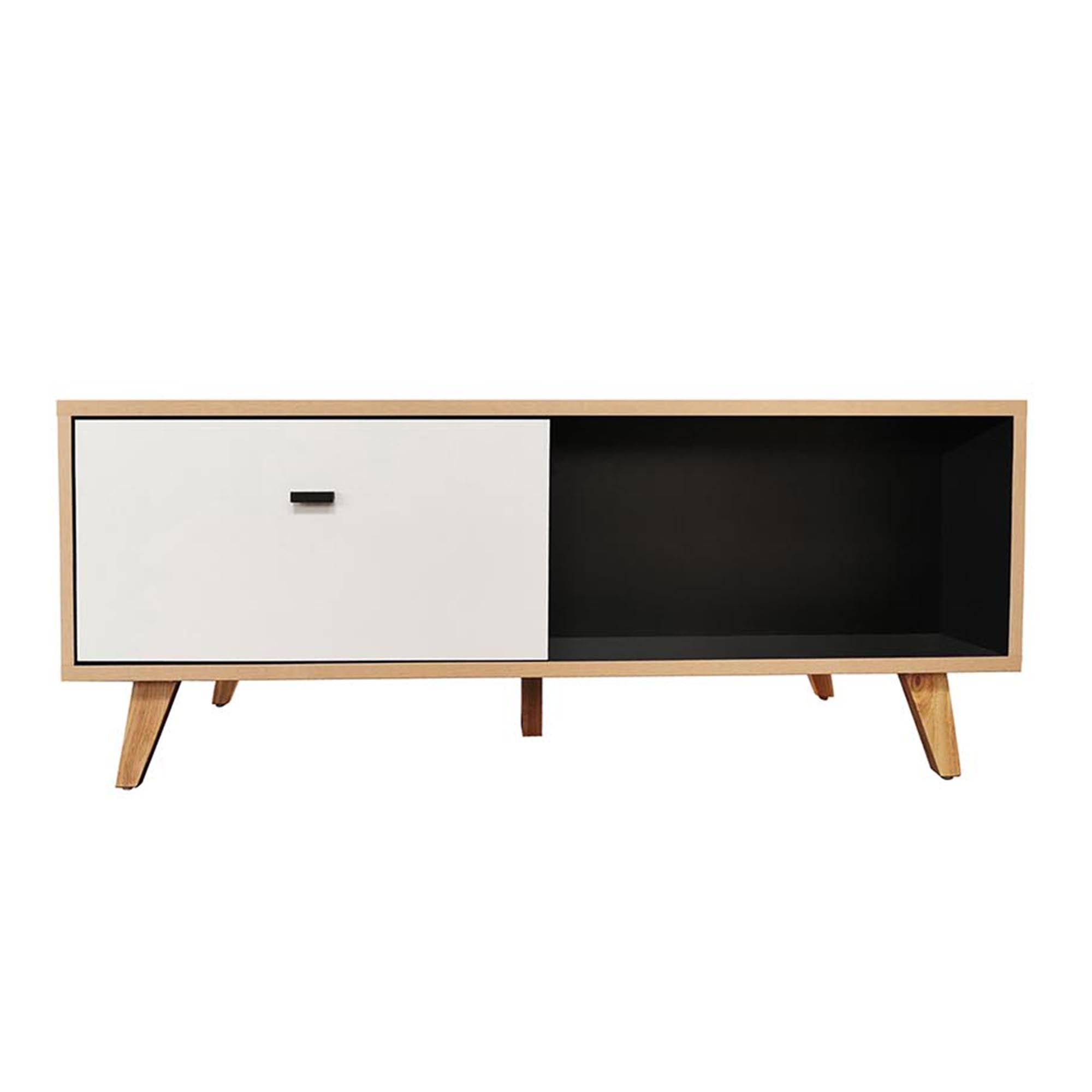 Table basse avec tiroir en bois naturel HARITZ