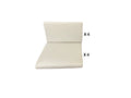 Housses de coussins blanc ERVILO