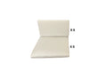 Housses de coussins blanc ERVILO