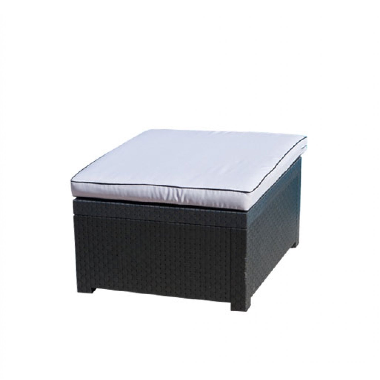 undefined Pouf de jardin gris