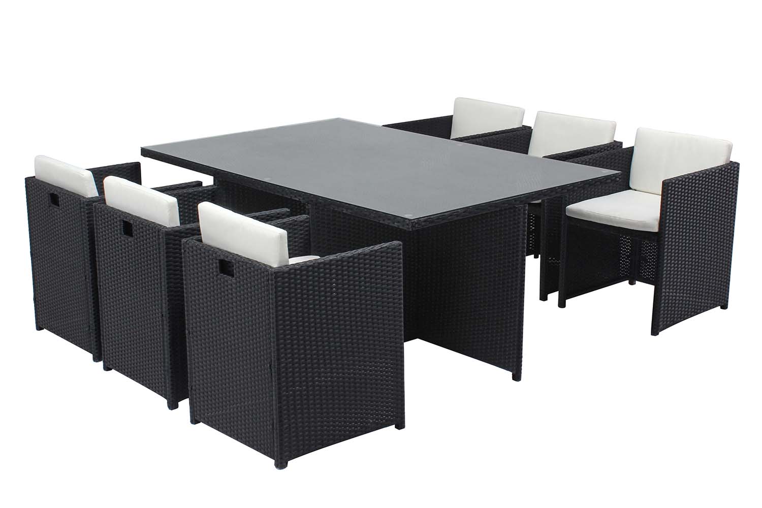 Miami 6 noir/blanc + housse de protection REGINA