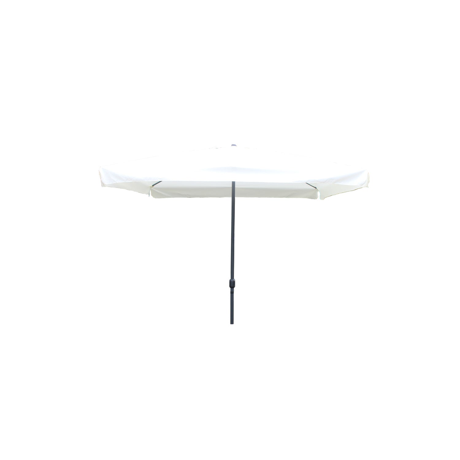 Parasol  ecru  carré 2,95 x 2,95 m GAETA