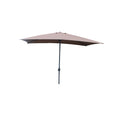 Parasol  marron  rectangle 2,93 x 1,93 m CEFALONIA