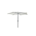 Parasol ecru rond 2,94 x 2,94 m PORTO