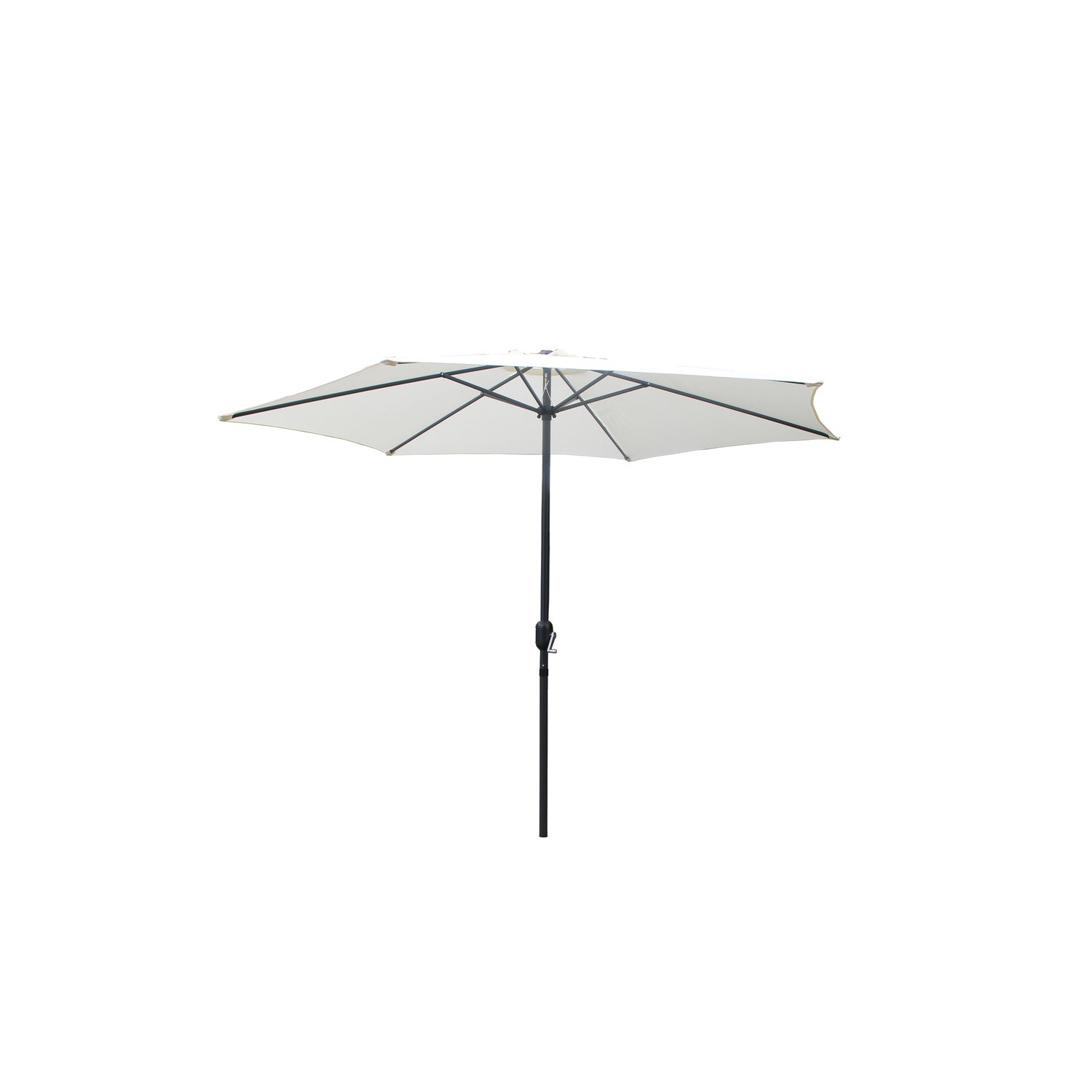 Parasol ecru rond 2,94 x 2,94 m PORTO