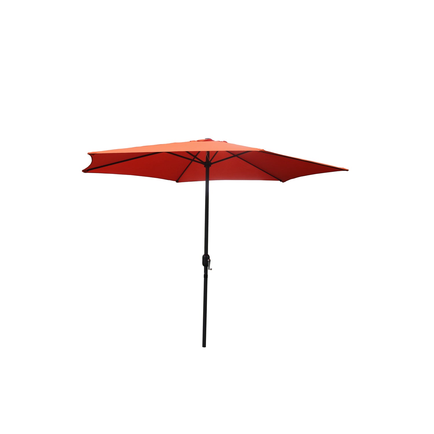 Parasol terracotta rond 2,94 x 2,94 m PORTO