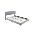 Lit design 160x200 gris MATHEW