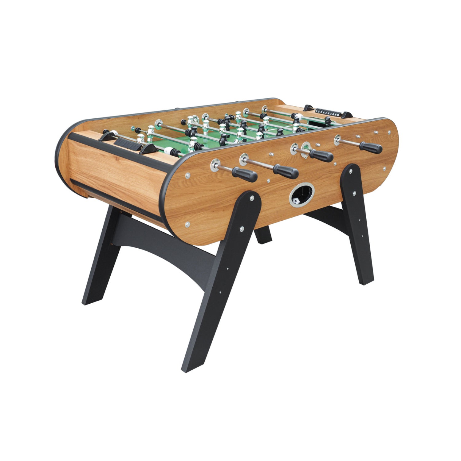 undefined Babyfoot en bois foncé