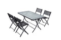 Table de jardin et 4 chaises JUNON