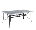 RELARO Table de jardin aluminium 10 places