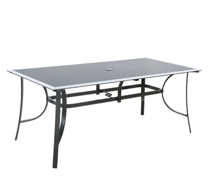RELARO Table de jardin aluminium 10 places