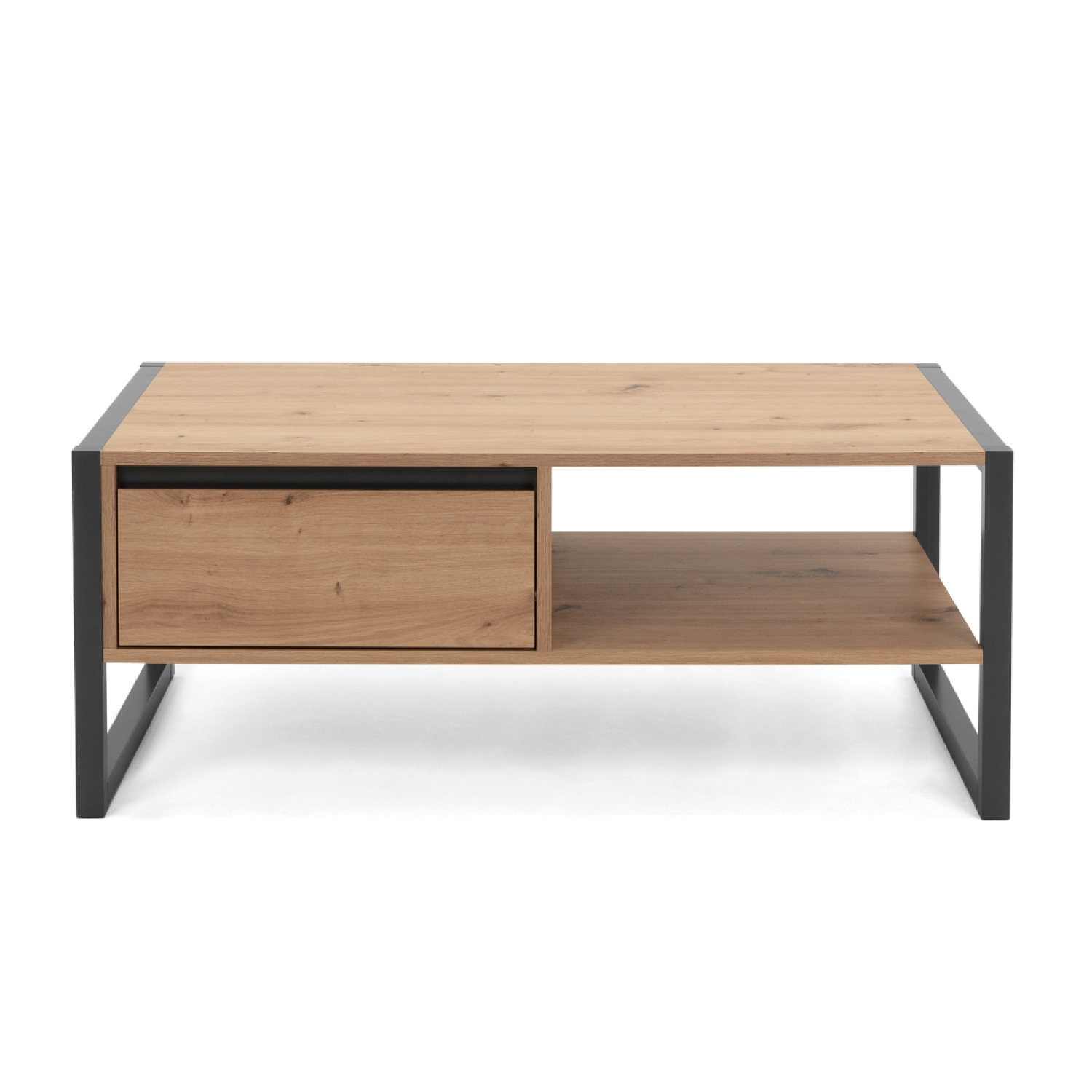 Table basse industrielle avec tiroir BALIU