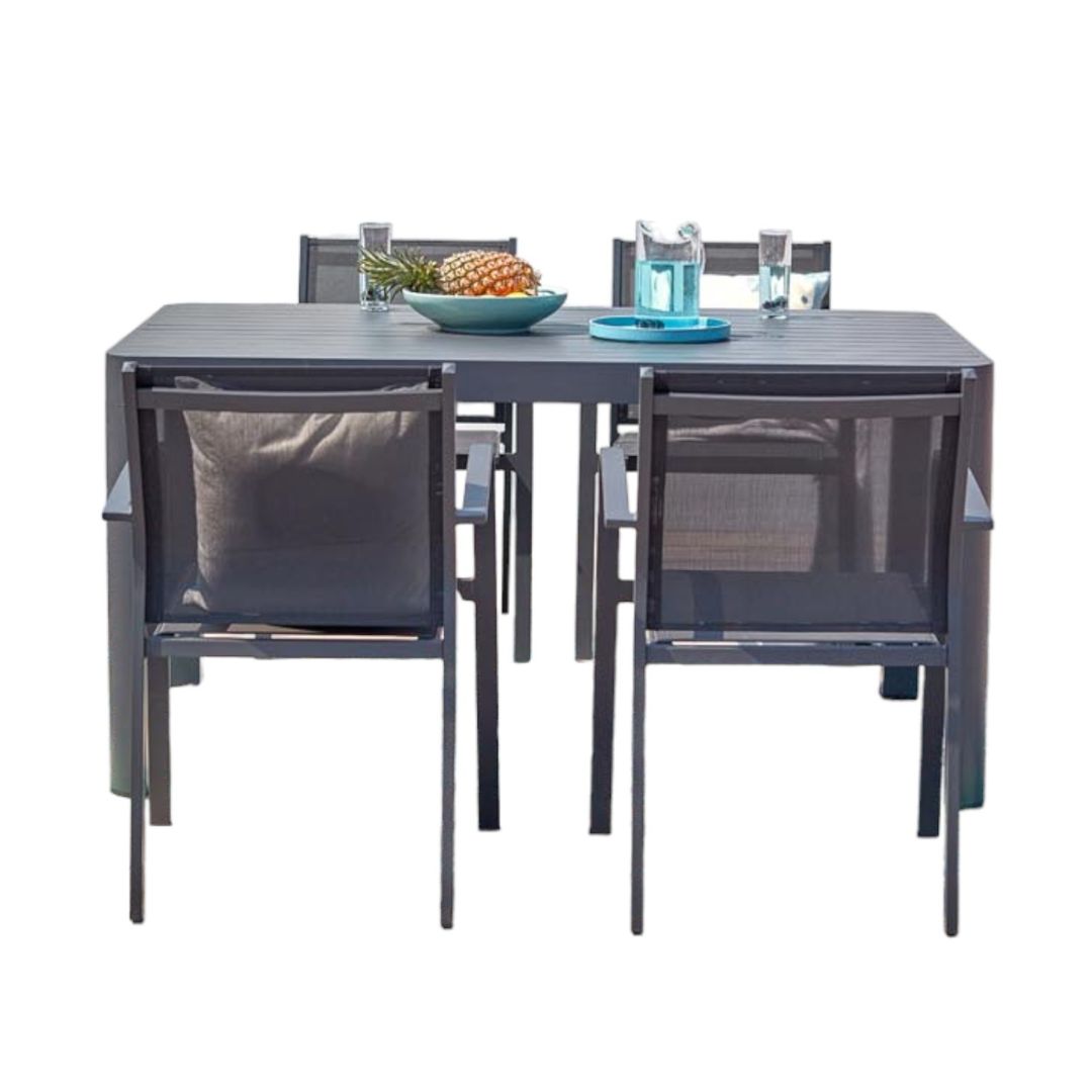 Salon de jardin aluminum 8 places MADA