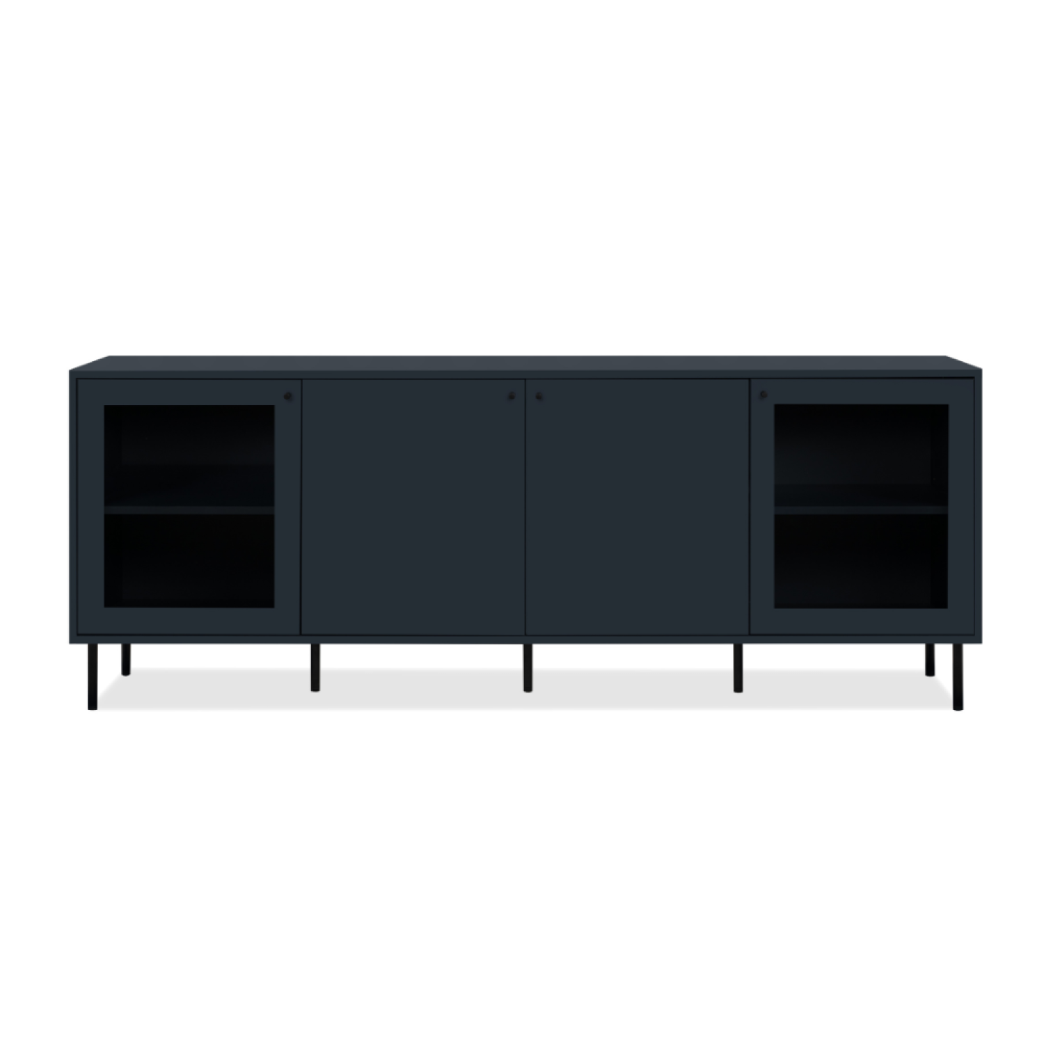 undefined Buffet bas avec rangements 180 cm