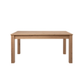 Table à manger extensible style scandinave, bois 10 personnes ARANDAR