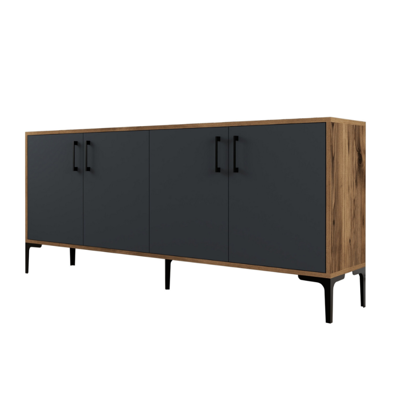 Buffet 160 cm style industriel LERKA