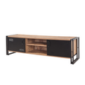 undefined Meuble TV industriel 180 cm