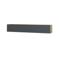 Meuble TV suspendu anthracite et bois 180cm ZELIE