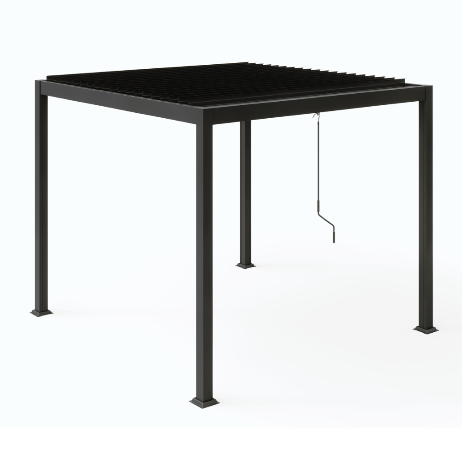 undefined Pergola bioclimatique en acier 3x3m