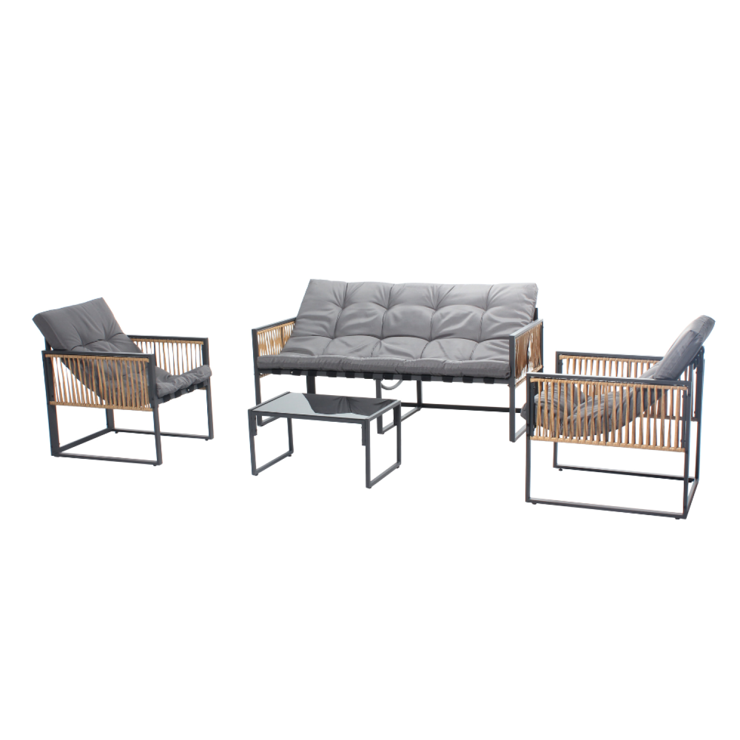 Salon de jardin avec table 5 places FORLI