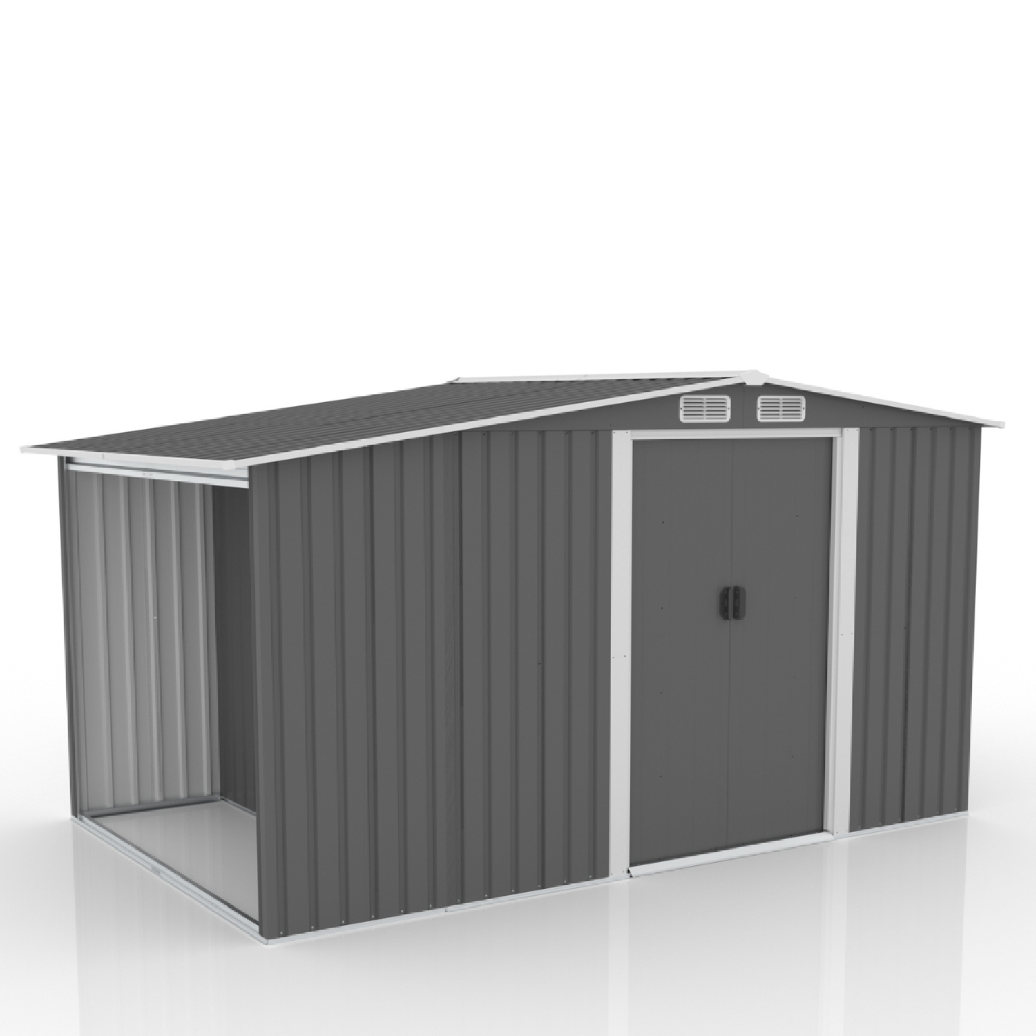 undefined Abri de jardin 6.87m2 avec abri bûches