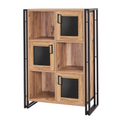 Meuble étagères avec portes NAZARÉ