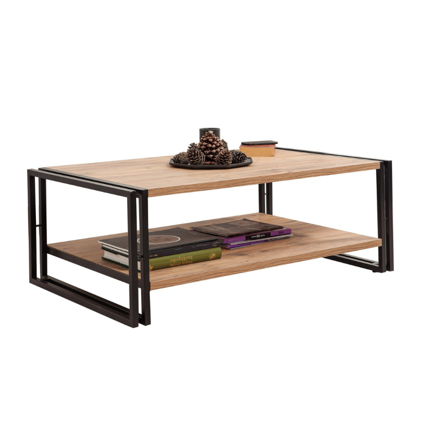 Table basse industrielle rectangle ERICEIRA