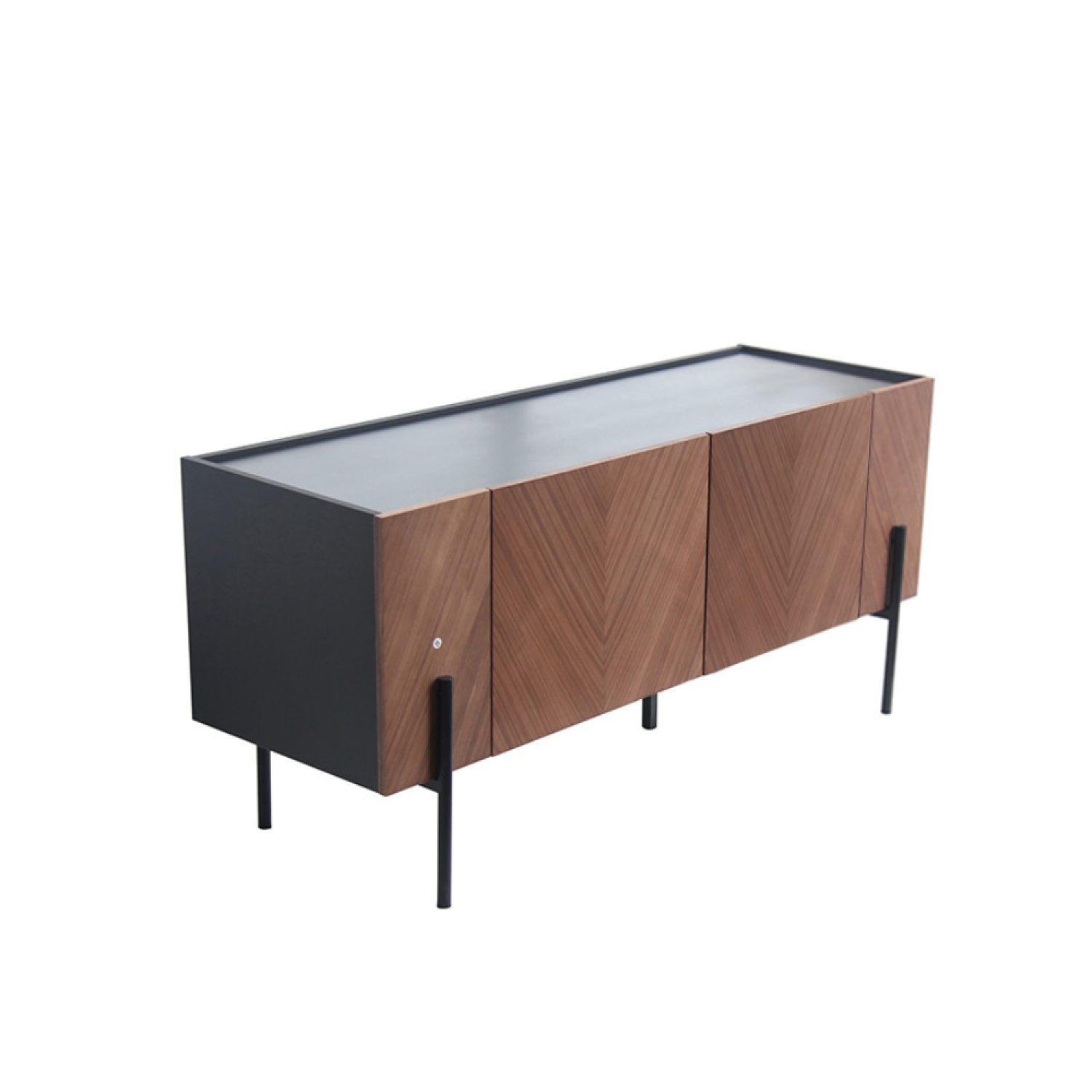 Meuble tv vintage 120cm FENIX