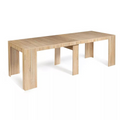 undefined Table console extensible en bois - 2,35 m
