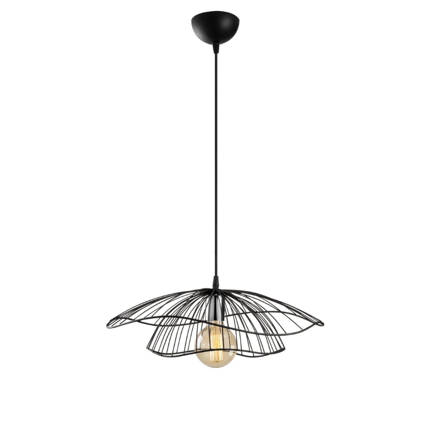 Suspension filaire noire TEO