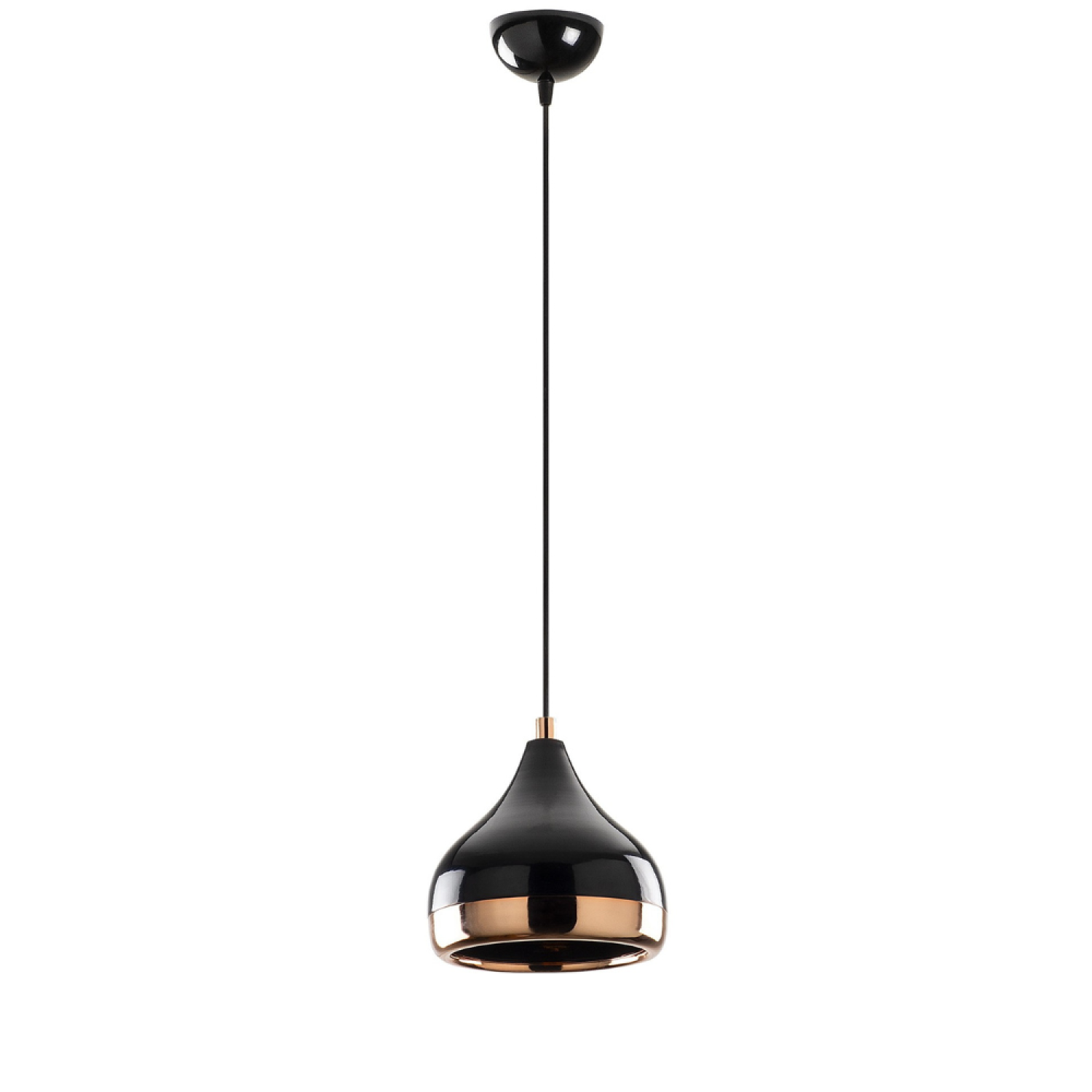 Suspension filaire noire et cuivrée PORTOPALO